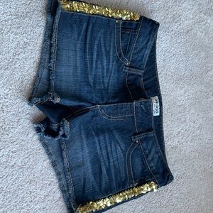 Mud Sequins Shorts